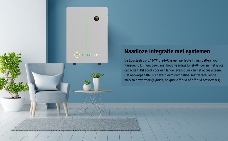 5kwh thuisbatterij Ecostash
